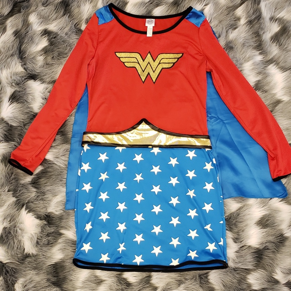 Wonder Woman Adult Long Sleeve Dress